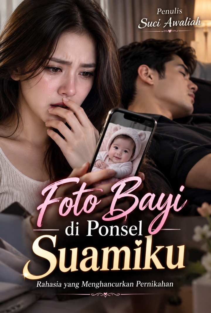 Sampul Foto Bayi di Ponsel Suamiku