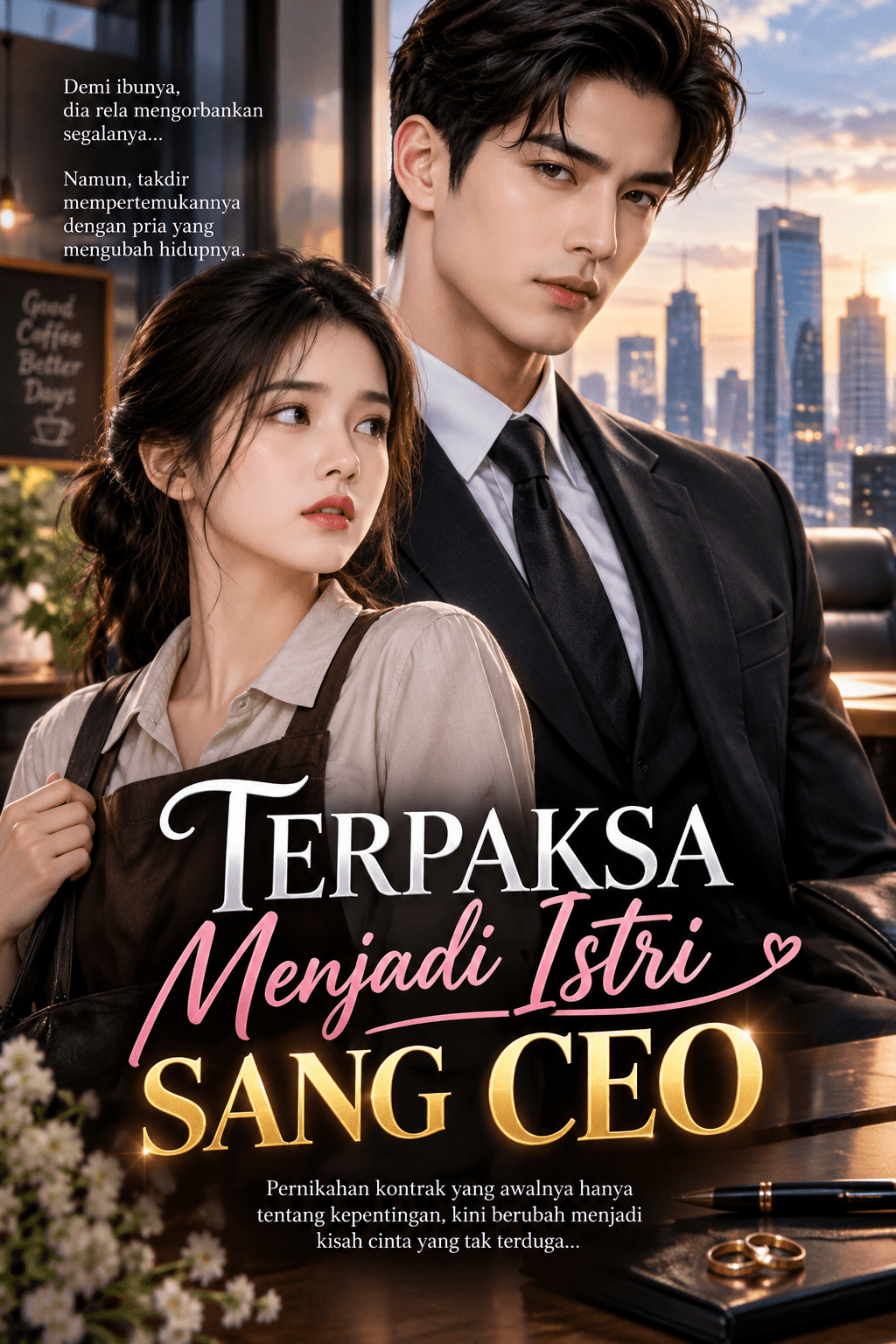 Sampul TERPAKSA MENJADI ISTRI SANG CEO